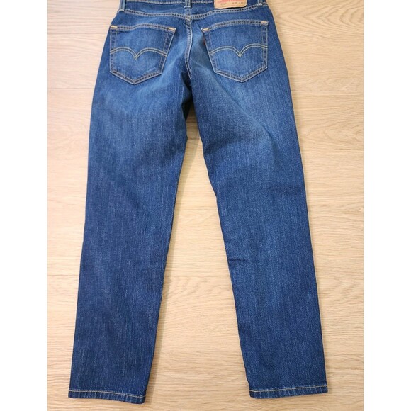 Levi's Strauss 531 Athletic Slim Stretch Dark Blue Denim Jeans Mens 29x30 Cowboy - Picture 3 of 11